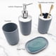 thumbnail image 2 of Juego de accesorios de baño WBJKZJD, 4 piezas, resina resistente a roturas, 2 of 7