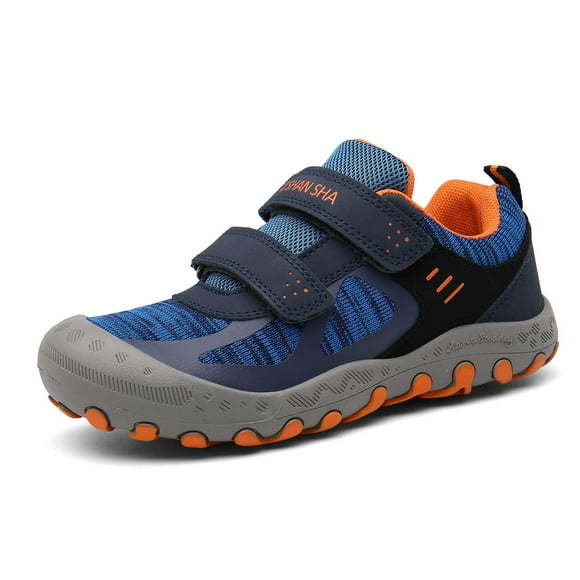 Zapatos de senderismo Mishansha Kids Steel Blue, talla 7.5 para niños pequeños