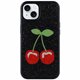 thumbnail image 1 of Carcasa Brillo Cereza Negro para iPhone 15, 1 of 3