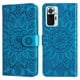 thumbnail image 5 of Funda tipo cartera FOXDOCK para Xiaomi Note 10 Pro 4G , diseño girasol en relieve, cuero PU, cierre magnético, soporte y tarjetero, 5 of 5