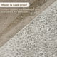 thumbnail image 4 of Cortina de ducha con ganchos y 3 pesos magnéticos, impermeable, resistente, premium, 9G PEVA, transparente o como cortina de ducha de plástico transparente de 72 x 72 pulgadas, 4 of 6