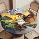 thumbnail image 5 of Bakugan-theme Fitted Round Tablecloths Elastic Edged Table Covers Waterproof Table Cloth for Kitchen Holiday Party Tables Decor 120cm, 5 of 6