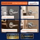 thumbnail image 5 of Cerradura de puerta Boomerang Hardware de palanca comercial, 5 of 9