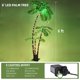 thumbnail image 3 of Palmera iluminada OUSHENG LED para decoración exterior de 6 pies, 120 V, 3 of 6