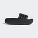 thumbnail image 2 of Zapatillas adidas Adilette Platform para mujer, color negro, talla 11, 2 of 9