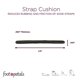 thumbnail image 4 of Almohadillas para tiras Foot Petals, 8 piezas, caqui, recortables, 4 of 6