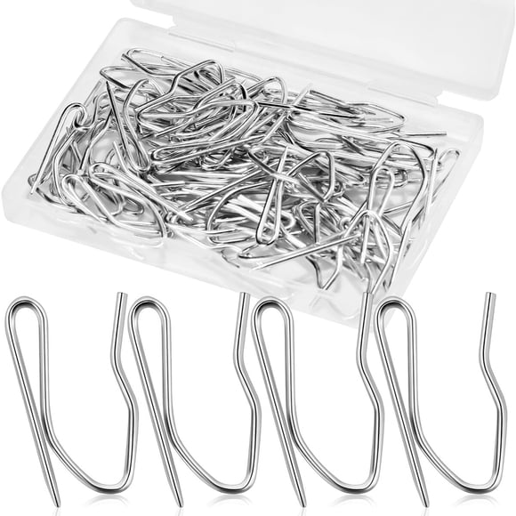 Ganchos para cortina Junreox, 58 piezas, 1,25 in (3,18 cm)