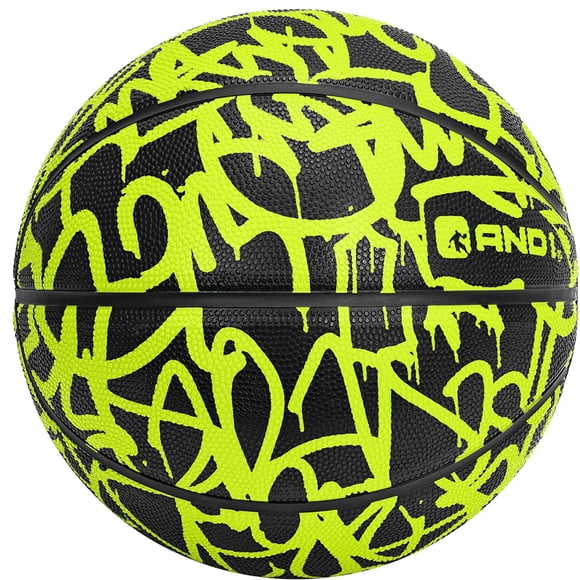 Baloncesto AND1 Fantom Graffiti Game Ready para jóvenes, talla 5