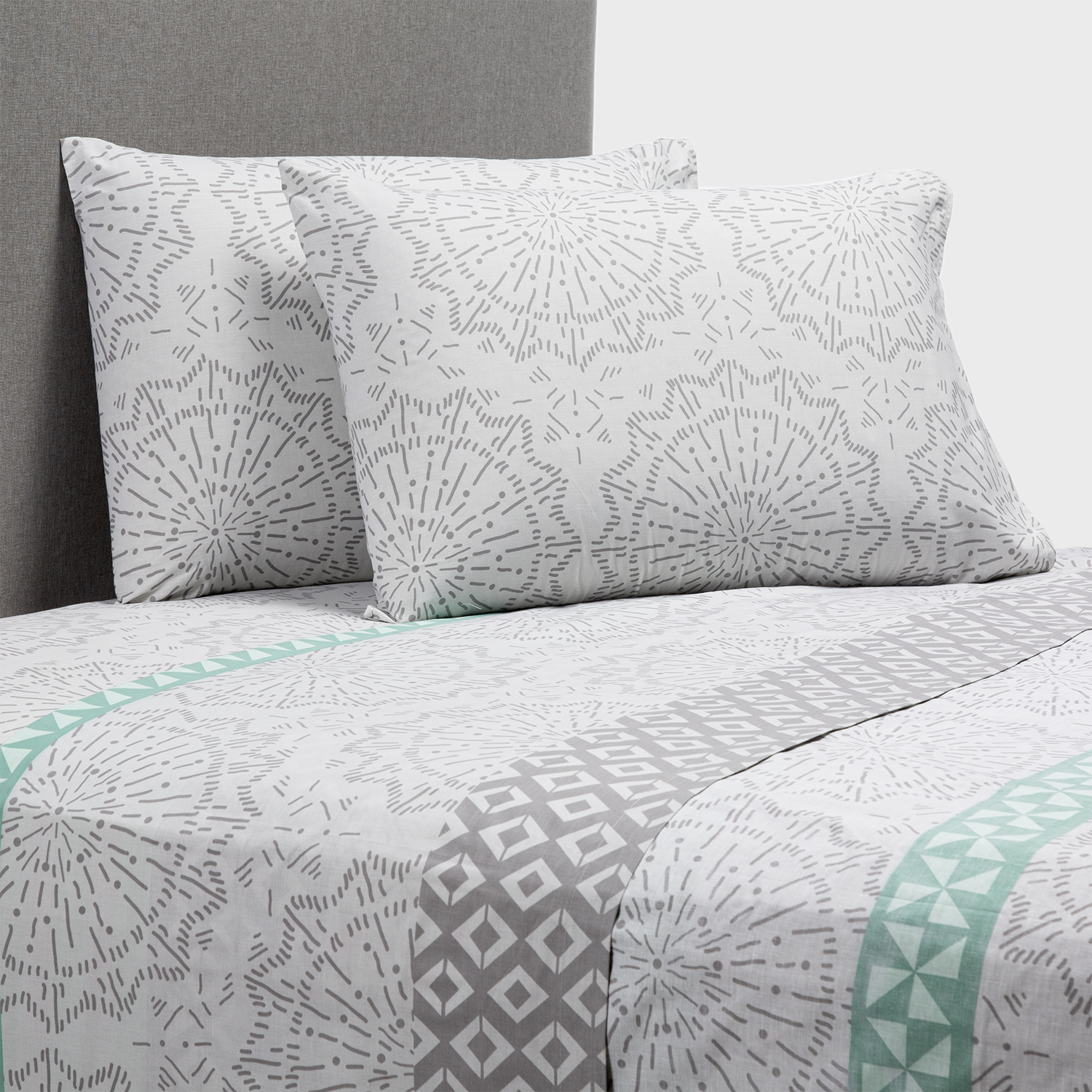 Zahr - Juego De Sabanas Estampadas Zarinas King Diseño 8