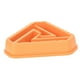 thumbnail image 3 of Cuenco Para Perros, Alimentador Lento Resistente Al Desgaste Para Mascotas, Comer, Beber, Cachorros, Naranja, 3 of 5