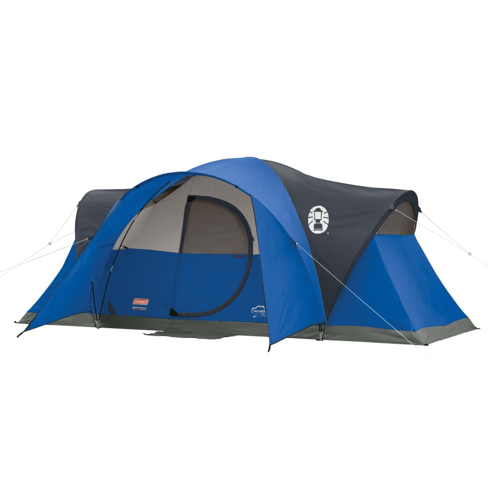 Carpa De Campaña Montana Coleman Familiar Para 8 Personas, Azul
