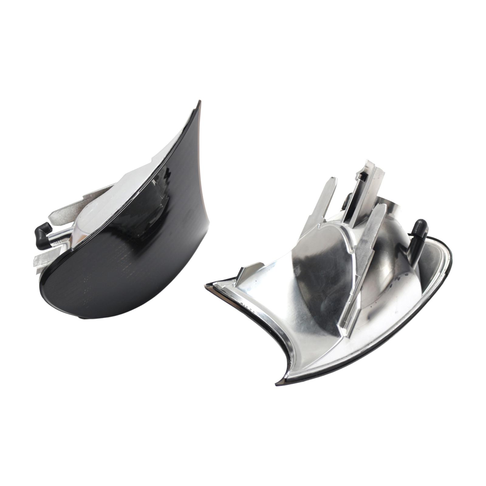 Magideal - 2 Uds Luz Intermitente Delantera Luces De Esquina Delanteras Automáticas Ámbar 63126904300 63126904299 Para E46 323Ci 325Ci Reemplazo De Piezas Del Me