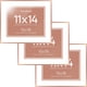 thumbnail image 1 of Marco para diploma Homeforia 15 x 18 cm, set de 3, metal color oro rosa, 1 of 5
