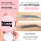thumbnail image 4 of Tatuajes temporales de cejas Brows by Bossy – Pack de 2, impermeables, tono rubio, 4 of 7