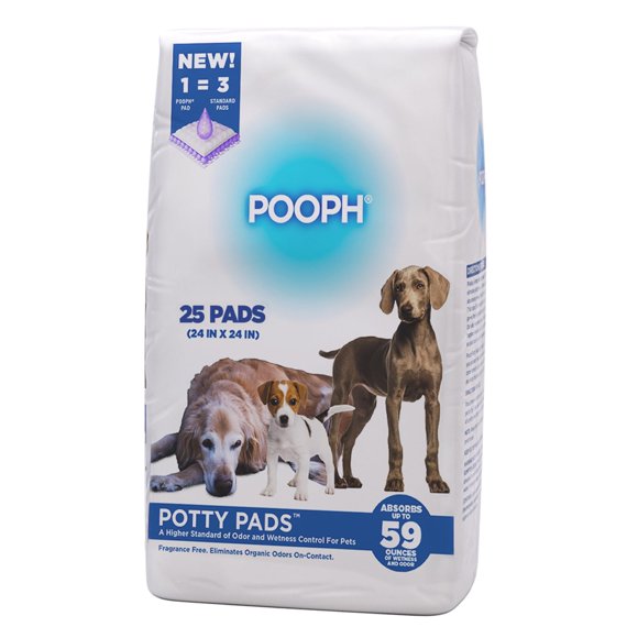 Alfombrillas sanitarias POOPH 61 cm x 61 cm 25 unidades