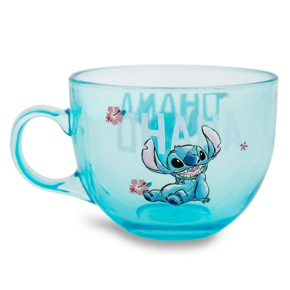 Taza de café Silver Buffalo Disney Lilo & Stitch Ohana 480 ml