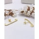 thumbnail image 3 of Aros Envolventes Modelo Monolito Plata S925 Chapada En Oro 18k, 3 of 6