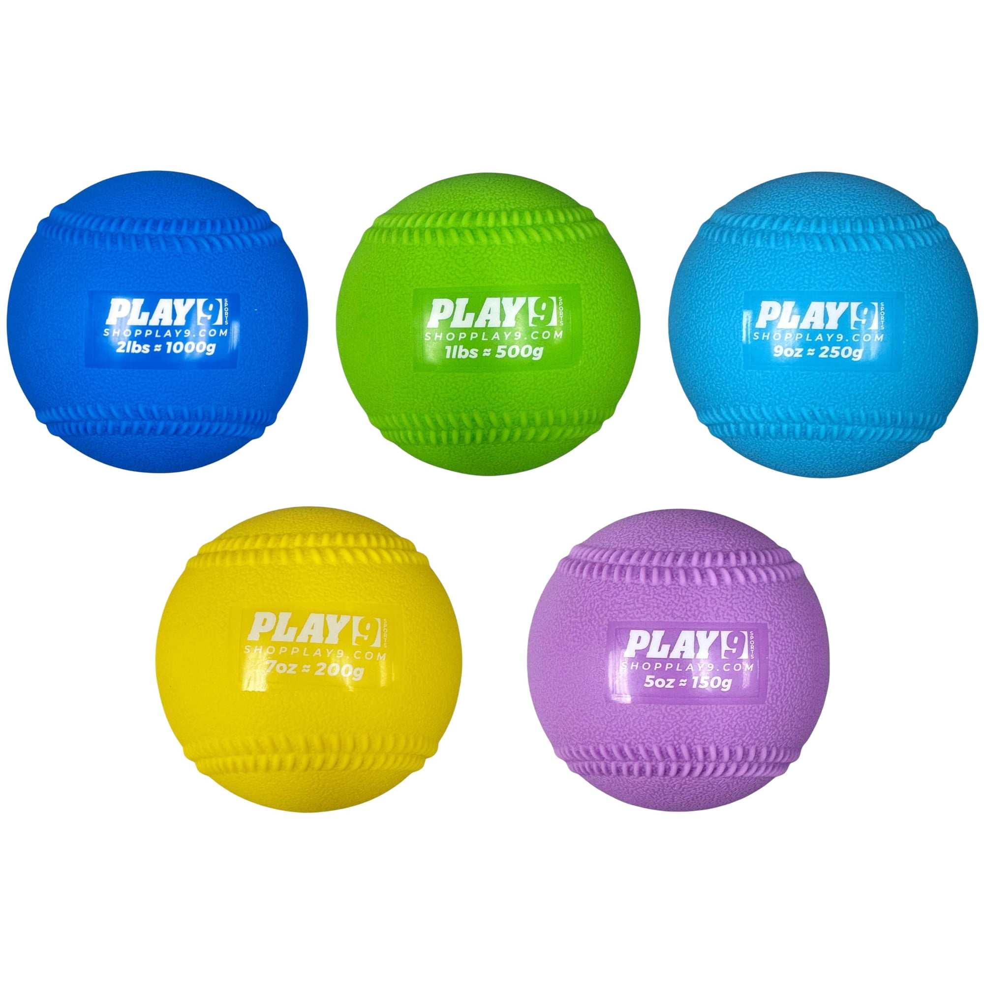 Juego De Pelotas Pesadas De Softball Y Playball Shop Play 9, Juego De 5