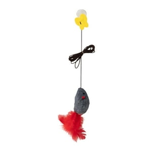 Genérico - Puerta Colgante Juguetes Para Gatos Puerta Juego Interactivo Para Gatos De Interior Kitty Chasing Gris