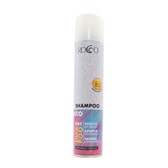 Shampoo seco con vitamina B5 elimina grasa 200ml