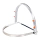 thumbnail image 2 of Adaptador para casco duro Adaptador para casco duro de ala completa Adaptador para protector facial Soporte para cubierta facial Soporte de montaje de pantalla de protector facial de Plata, 2 of 5