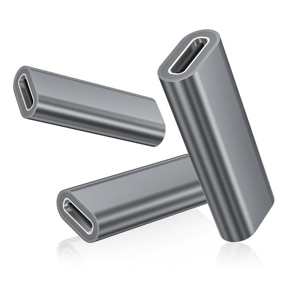 Adaptador USB-C Basesailor Pack de 3, 100 W PD 3.2 hembra
