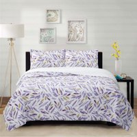 Chantilly - Cubrecama Micro Sherpa Hojas De Invierno 1.5P