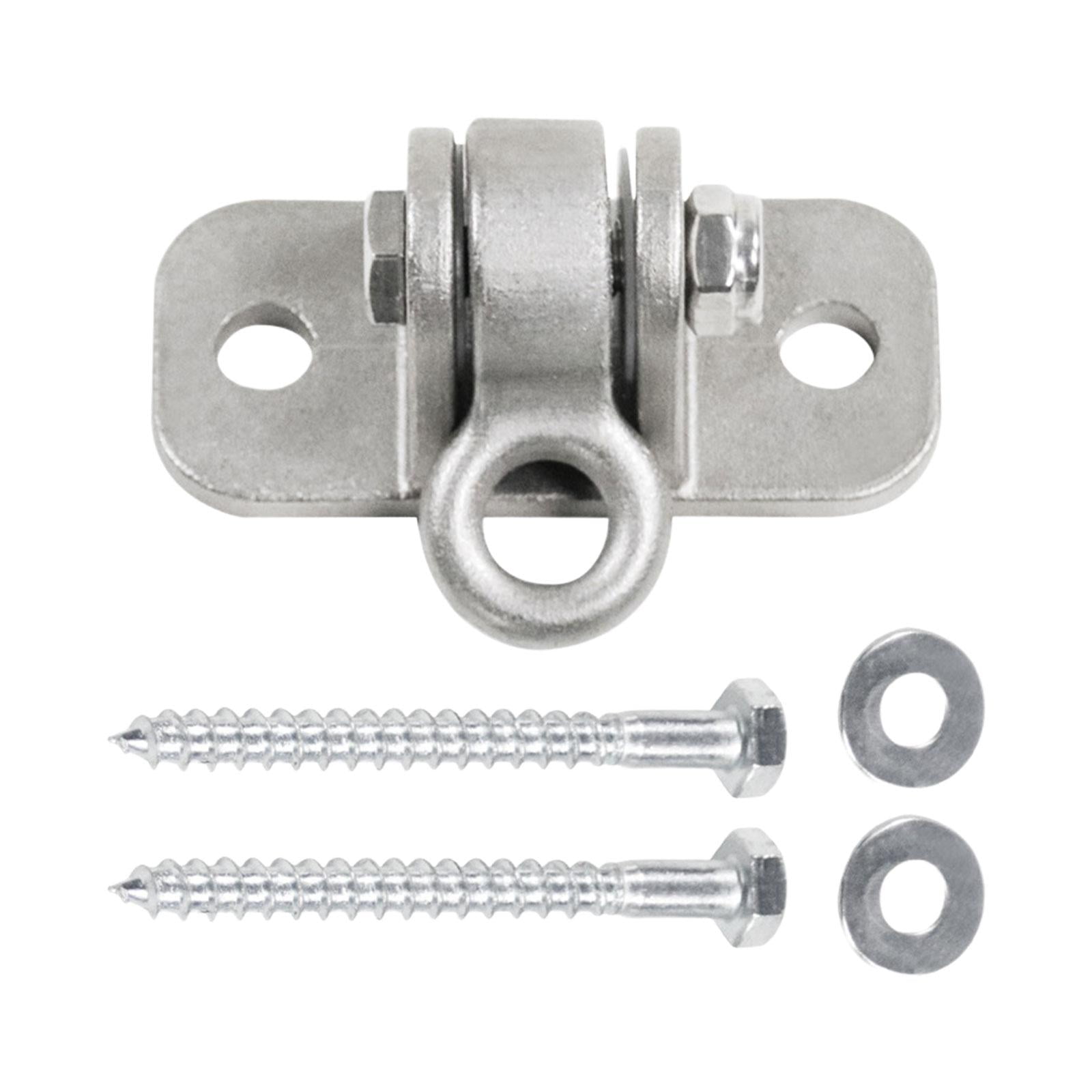 Magideal - Colgador De Columpio Para Techo, Accesorios De Hierro, Tornillos De Montaje, Gancho Colgante Para Porche, Columpio, Yoga, Anillos Gimnásticos De Seda, Con Tornillos