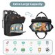 thumbnail image 2 of Mochila Bolsa de Pañales ISMGN 25 L con Estación Cambiadora – Negra, 2 of 7