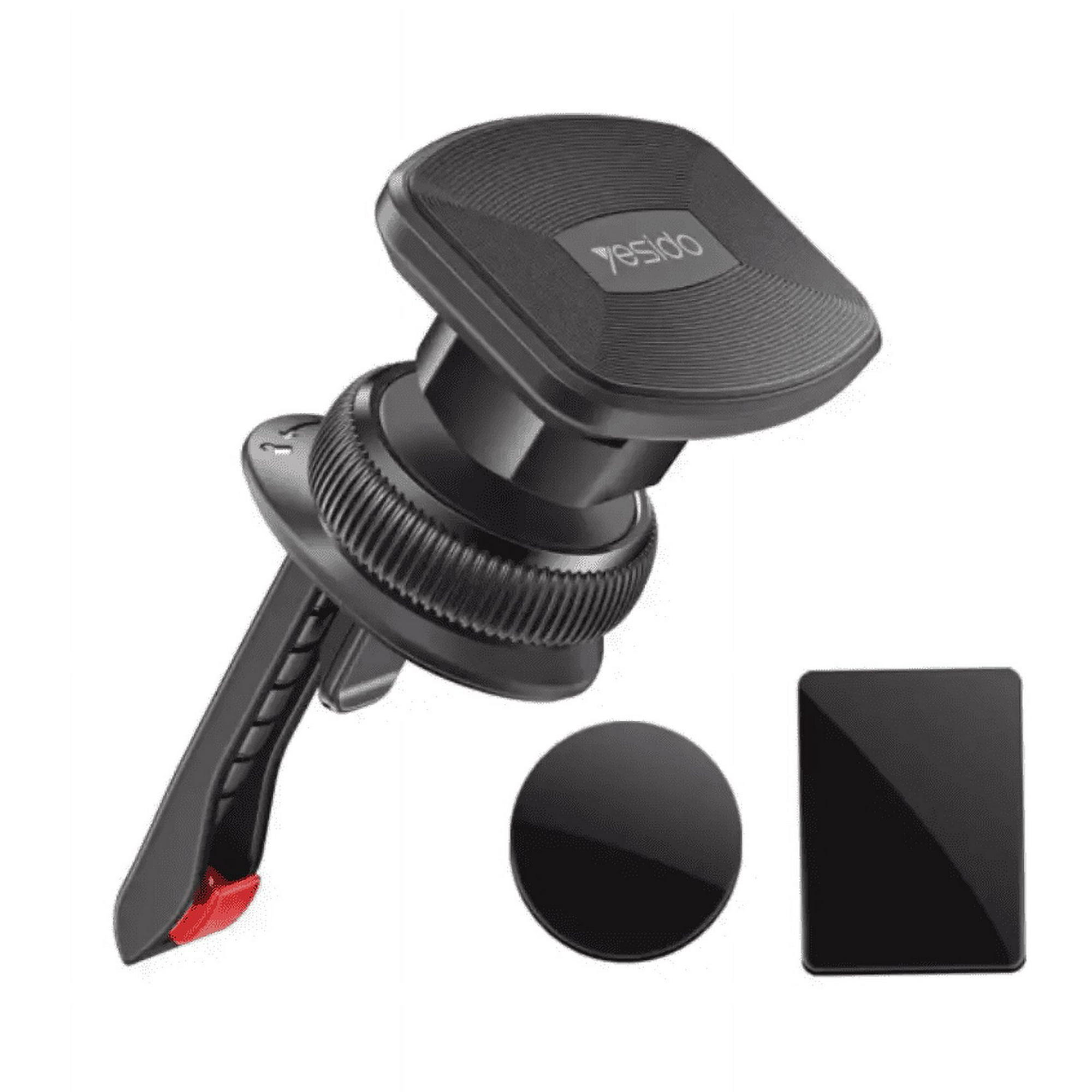 Soporte Magnético Para Teléfono Vipbu - Base De Ventosa Ajustable 360°, Agarre Fuerte, Ideal Para Coche O Superficies Lisas Como Espejos Y Vidrio
