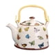 thumbnail image 5 of Tetera De Porcelana Tradicional Para El Hogar, Exterior, Interior, Hotel, Mariposa, 5 of 5