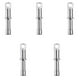 thumbnail image 3 of 5 Piezas De Tapones De Extremo De Varilla De Aluminio, Accesorios De Repuesto Para Poste De Tienda De 11mm, 3 of 3