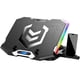 thumbnail image 1 of Almohadilla de refrigeración para portátil ICE COOREL Gaming de 15 a 17,3 pulgadas con 6 ventiladores RGB, 1 of 8