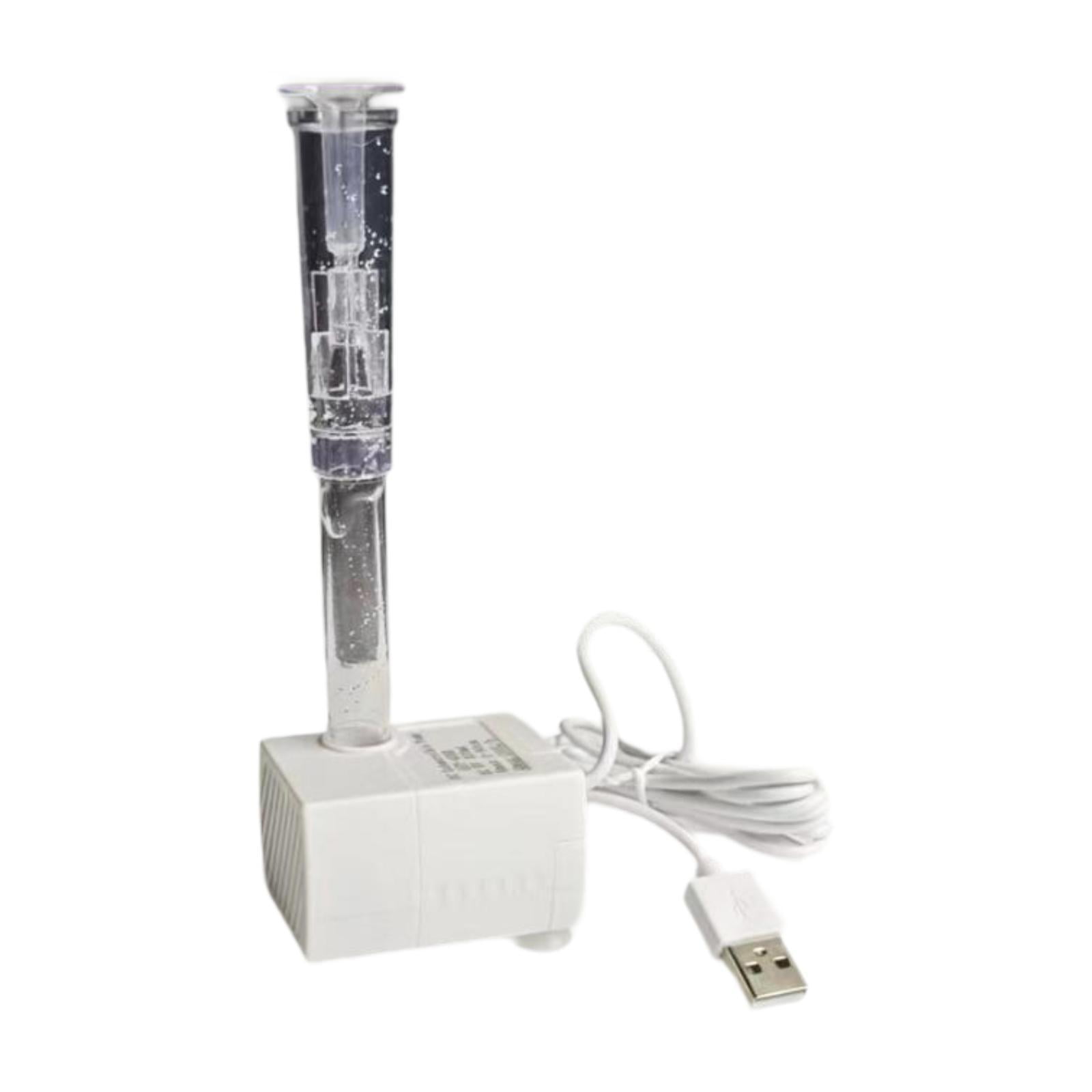 Magideal - Bomba De Fuente Bomba De Agua Silenciosa Dc5v Suministros Para Mascotas Circulación De Agua Motor De Agua Para Gatos Para Tanque Hidropónico Dispensad