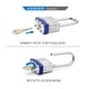 thumbnail image 4 of Candados XanHen de 40 mm con la misma llave – Pack de 48 unidades, 4 of 9
