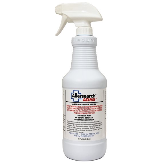 Spray antialérgico Allersearch ADMS de 32 ml para 56 m²