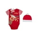 thumbnail image 1 of Body Y Gorrito Navidad Rojo Reno Niño 0-3M, 1 of 2