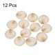 thumbnail image 3 of Uxcell 12Pcs Botón de Costura de Resina, 18mm 11/16 pulgadas 4 Agujeros Botones Redondos para Abrigo, Traje de Hombre, Ropa Prenda, Caqui, 3 of 7