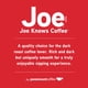 thumbnail image 5 of Cápsulas de café Joe Knows Tall Dark & Handsome, 50 unidades, 5 of 6