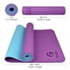 thumbnail image 5 of Mat de yoga Gruper antideslizante ecológica de 6 mm color morado, 5 of 7