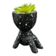 thumbnail image 1 of Macetero De Ceramica Planta Artificial Moderno negro, 1 of 3