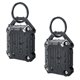 thumbnail image 1 of Funda Impermeable Llavero Dovick Airtag Negra, 1 of 3
