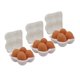 thumbnail image 5 of Bandeja De Huevos En Miniatura De Mu?ecas 1:12 Landscape Decle Decor Caja De Almacenamiento De Huevos Blanco, 5 of 5