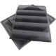 thumbnail image 3 of Bandeja de hornear de silicona perforada FETESUR 45 × 34 cm negra, 3 of 6