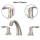 thumbnail image 5 of Grifo para lavabo de baño Hosslly, níquel cepillado generalizado, 5 of 8