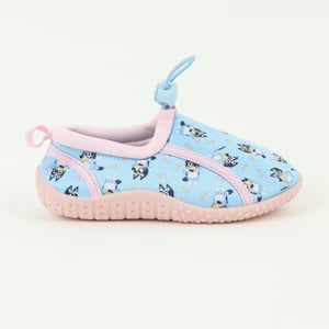 Zapato De Agua Niña Celeste Full Print Bluey