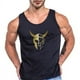 thumbnail image 2 of Polera Espartano Vikingo Musculosa Tank Gym Pesas Crossfit talla S Negro Hombre, 2 of 3
