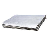 Ioensy - 5 Alfombrillas Aislantes Acústicas Y Térmicas Para El Interior Y Exterior Del Capó Del Coche.