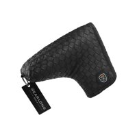 Magideal - Funda Para Palos De Golf, Cubierta Para Cabeza De Putter De Golf, Protección Impermeable, Forro Suave Para La Mayoría De Los Putters, Funda Para Cabez Negro