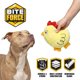 thumbnail image 4 of Juguete para perro Bite Force Pollo amarillo con silbato, 4 of 8